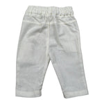 Gugu Gaga Pantalone Tinta Unita con Elastico In Vita per Neonato GM40 PANNA GUGU GAGA 