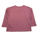 LOSAN shirt girocollo tinta unita con stampa Rosa per Bambina 51032941649018 ROSA LOSAN 