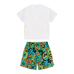 Barrow Kids Completo 2 Pezzi T-Shirt-Bermuda per Neonato S5BKUNTR160 BIANCO BARROW KIDS 