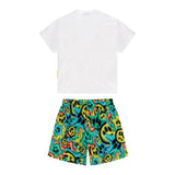 Barrow Kids Completo 2 Pezzi T-Shirt-Bermuda per Neonato S5BKUNTR160 BIANCO BARROW KIDS 