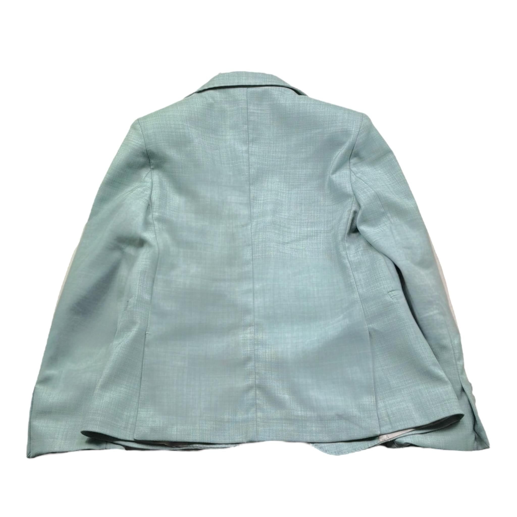 Mai'S Kids Giacca Tinta Unita con Bottoni per Bambino GIACCA VERDE ACQUA MAI'S KIDS 