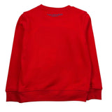 Trussardi Felpa Girocollo Tinta Unita con Logo per Bambino TBP26001FE ROSSO TRUSSARDI 