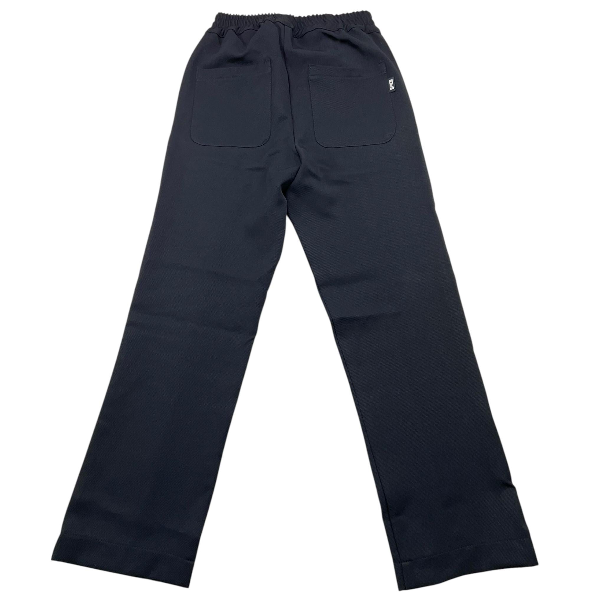 DANIELE ALESSANDRINI pantalone tinta unita cn elastico in vita Blu per Bambino 1231P00043 BLU DANIELE ALESSANDRINI 