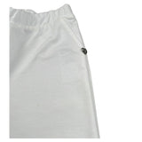 Please Pantalone Tinta Unita con Elastico In Vita per Bambina PE51172G73J PANNA PLEASE 