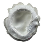 Colori Chiari Cappello tinta unita con Fiocco Bianco per Neonata FN997083 BIANCO COLORI CHIARI 