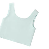 Sarabanda Top Giromanica Tinta Unita per Bambina 0B437XXX VERDE ACQUA SARABANDA 
