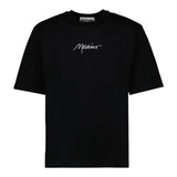 Moschino T-Shirt Tinta Unita con Stampa per Bambina HUM058X NERO MOSCHINO 