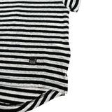 Paolo Pecora T-Shirt Fantasia A Righe Nero per Bambino PP2214 NERO PAOLO PECORA 