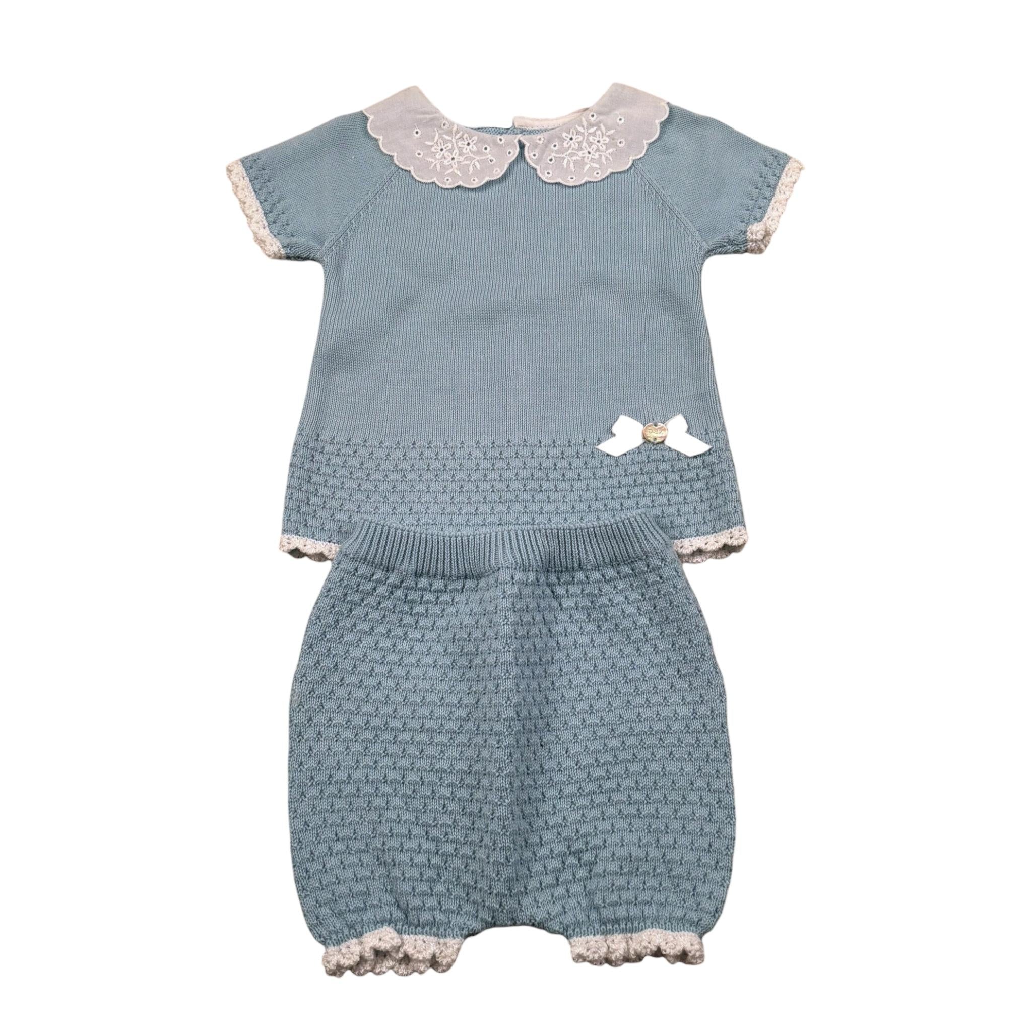 Paz Rodriguez Completo 2 Pezzi Maglia-Culotte per Neonata 003120779 AZZURRO PAZ RODRIGUEZ 
