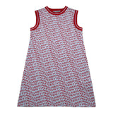 Just Cavalli Abito Giromanica Tinta Unita con Stampe Logo per Bambina JGP26154VE BIANCO JUST CAVALLI 