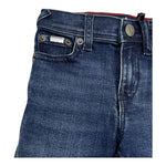 Tommy Hilfiger Bermuda In Denim Tinta Unita per Neonato KB0KB09041N BLU TOMMY HILFIGER 