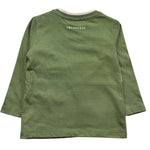 Trussardi Shirt Girocollo Tinta Unita con Logo per Neonato TIP26071TS VERDE TRUSSARDI 