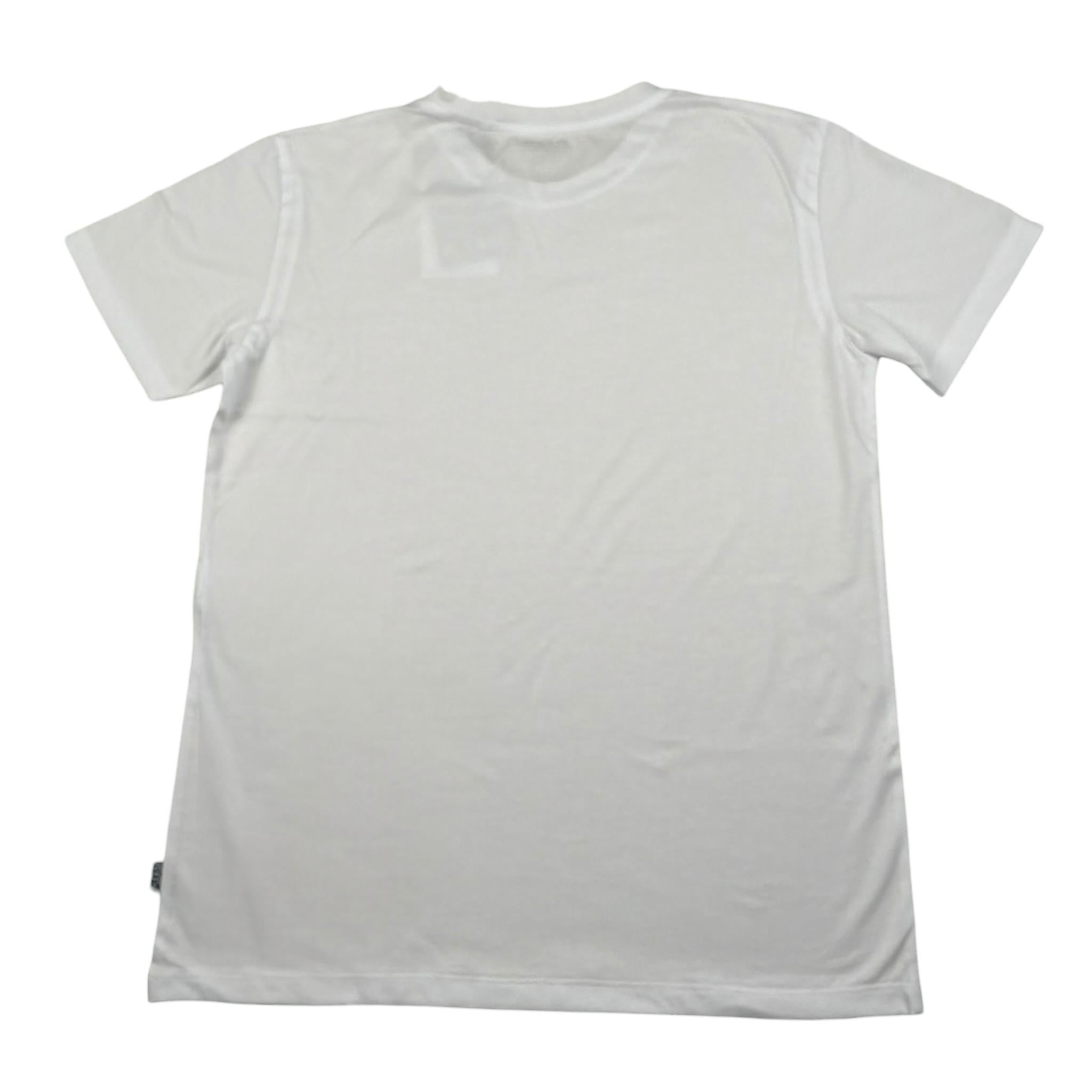 Please T-Shirt Girocollo Tinta Unita per Bambino MB21030B73X BIANCO PLEASE 