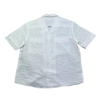 Antony Morato Camicia Tinta Unita Mezza Manica per Bambino MKSS00078 BIANCO ANTONY MORATO 