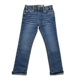 CANADA HOUSE jeans tinta unita con girovita regolabile Blu per Bambino 24472241 BLU CANADA HOUSE 