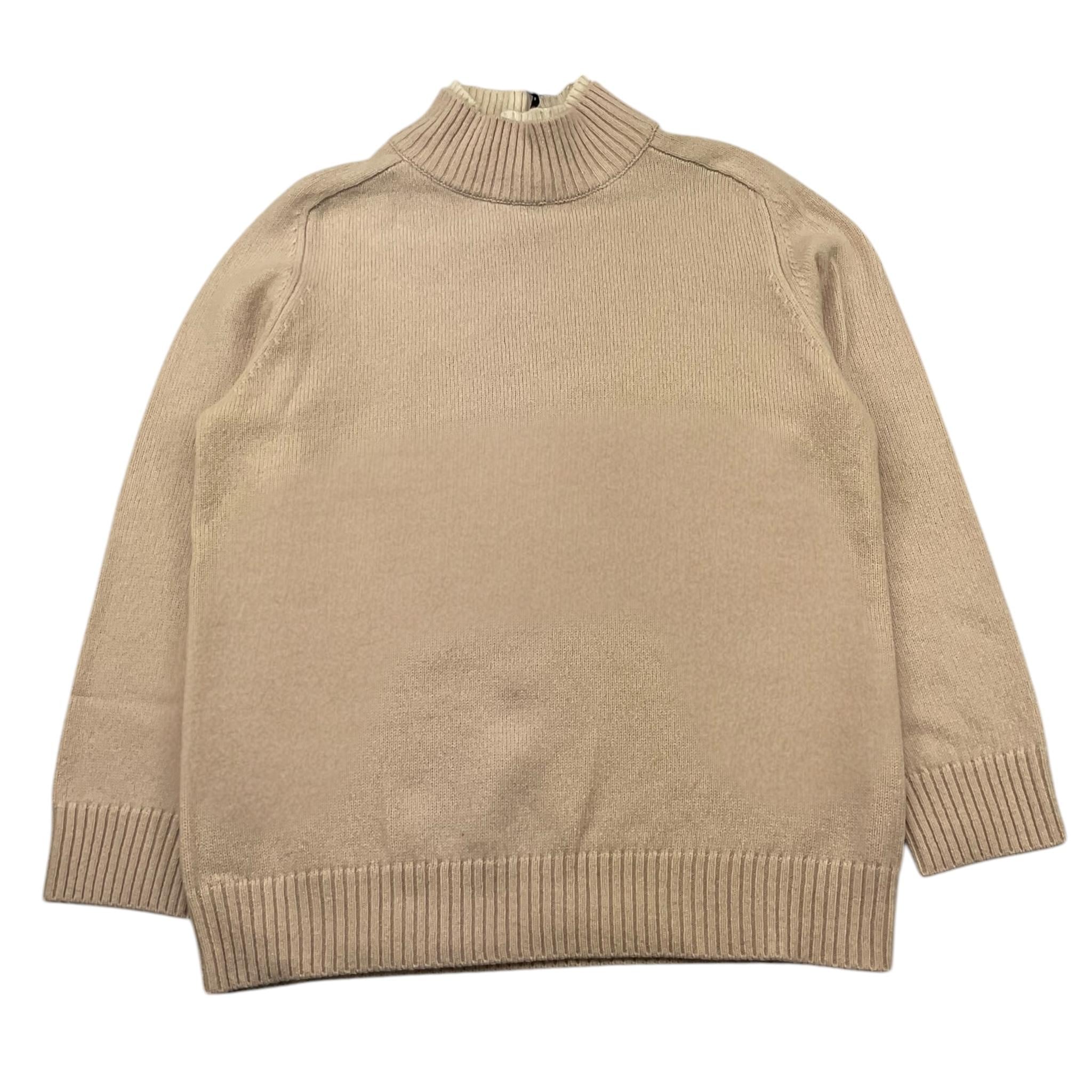 PAOLO PECORA maglia mezzo collo tinta unita Beige per Bambino PP4084 BEIGE PAOLO PECORA 