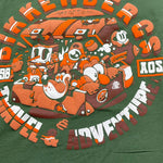 Bikkembergs T-Shirt Girocollo con Stampa per Bambino SHNJF VERDE BiKKEMBERGS 
