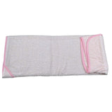 Nancy Baby Accappatoio Tinta Unita con Stampa per Neonata 1957 ROSA NANCY BABY 