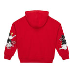 Iceberg Felpa Tinta Unita con Cappuccio E Stampa per Bambino MFICE5105JX ROSSO ICEBERG 