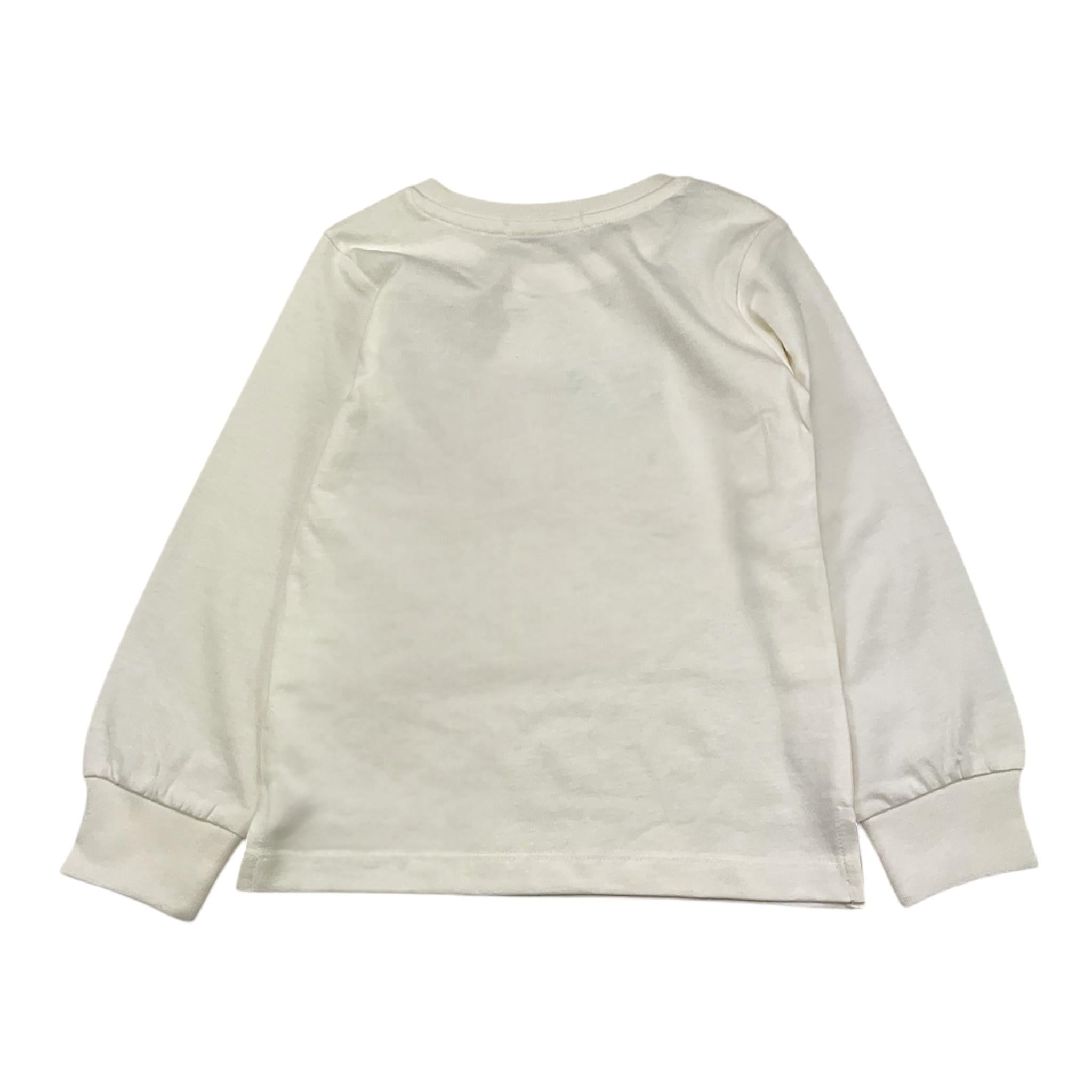 SIVIGLIA shirt girocollo tinta unita con stampa in contrasto Bianco per Bambino SVBTS00710 BIANCO SIVIGLIA 