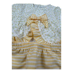Calamaro Completo 2 Pezzi Camicia-Culotte per Neonata 11198 BIANCO/GIALLO CALAMARO 