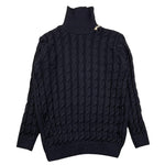 NUPKEET maglia collo alto tinta unita Blu per Bambino 4DNK419 BLU NUPKEET 