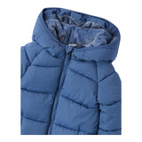 MINI BANDA giubbino tinta unita con zip e cappuccio Blu per Neonato 3A633 BLU MINI BANDA 