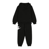 NIKE completo tinta unita 2pz felpa-pantalone Nero per Bambino 86L135 NERO NIKE 