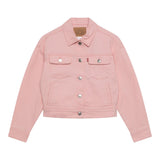 Levi'S Giubbino In Denim tinta unita Rosa per Bambina 4EH045 ROSA LEVI'S 
