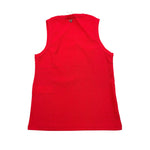 Dixie Canotta Girocollo Tinta Unita per Bambina MO07032G74 ROSSO DIXIE 