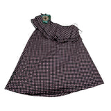 John Richmond Abito Biclore con Fantasia A Quadri per Bambina RGP26175VE NERO/ROSA JOHN RICHMOND 