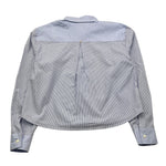 PLEASE camicia manica lunga fantasia a righe Azzurro per Bambina CL45271G66X AZZURRO PLEASE 