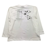 DIADORA shirt girocollo tinta unita con stampa logo Bianco per Bambina F4DIBGTH099 BIANCO DIADORA 