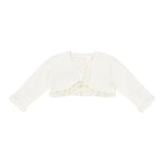 Mayoral Coprispalle Tinta Unita con Rouches per Neonata 1377 PANNA MAYORAL 