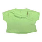 Jijil T-Shirt tinta unita Modello Crop Verde per Bambina JJE23TS063 VERDE JIJIL 