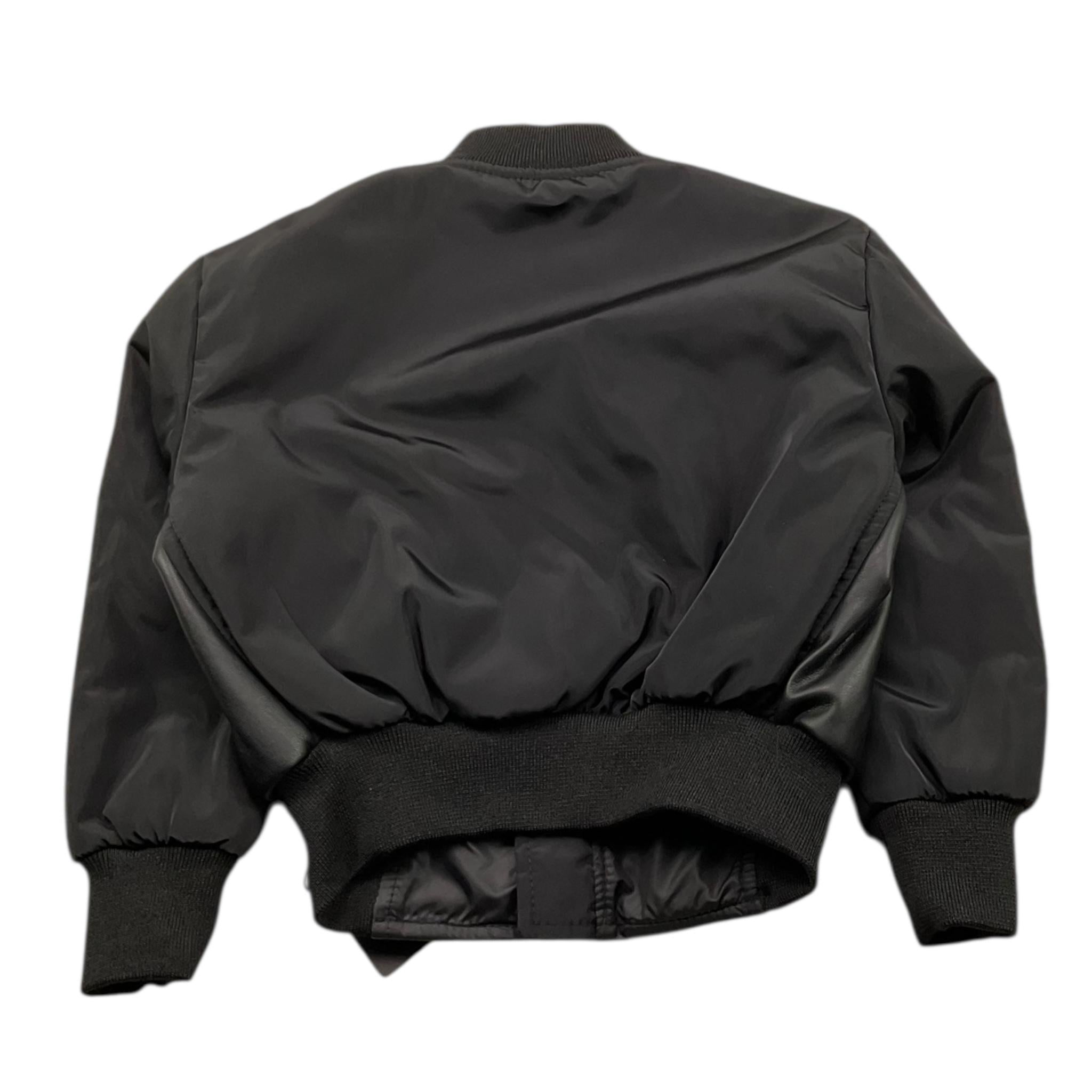 MAISON 9 PARIS giubbino tinta unita con zip  Nero per Neonato G80013 NERO MAISON 9 PARIS 