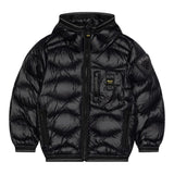 BLAUER giubbino tinta unita con cappuccio Nero per Bambino 24WBLKC03067JX NERO BLAUER 