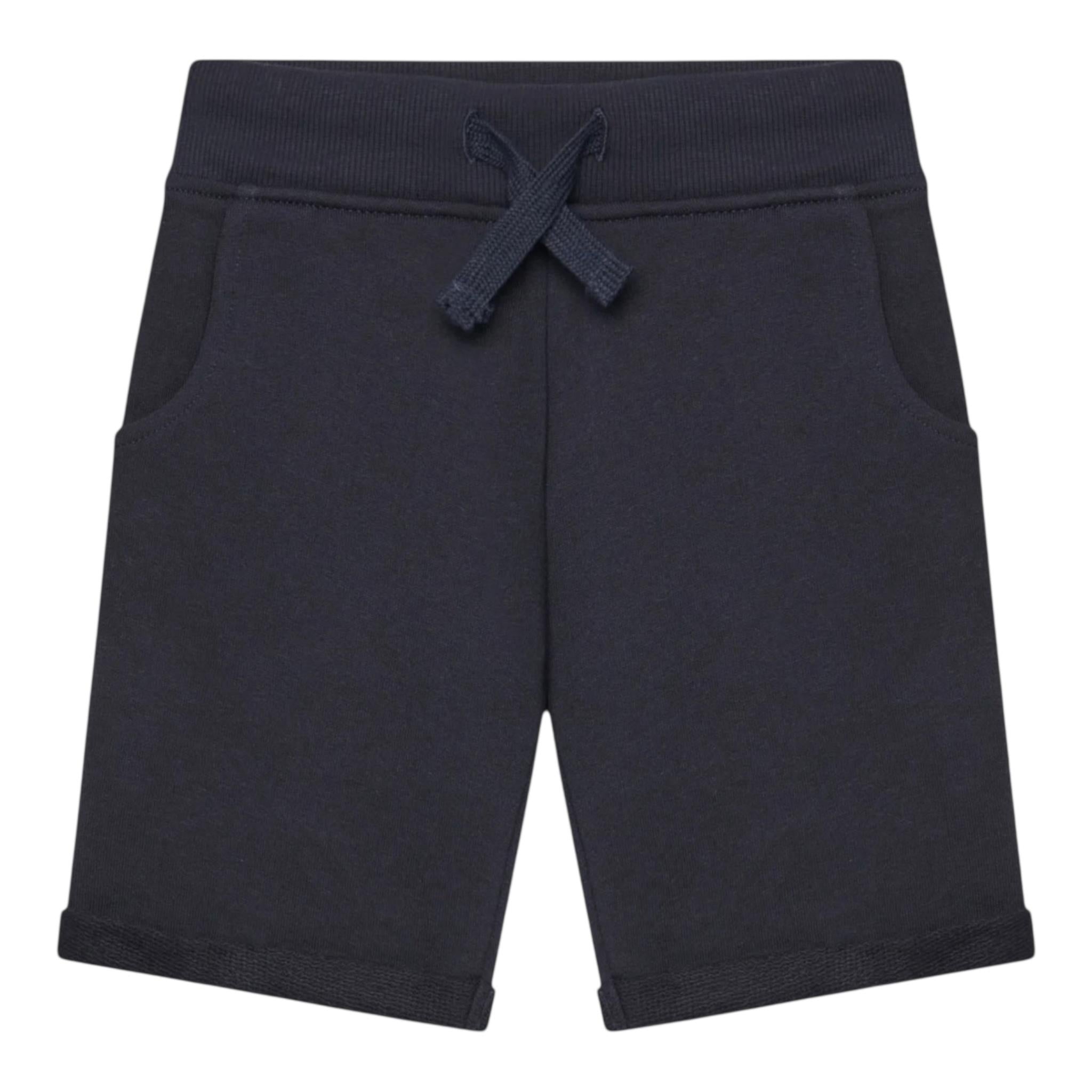 Guess Bermuda Tinta Unita con Logo per Neonato N93Q18KAUG0NX BLU GUESS 