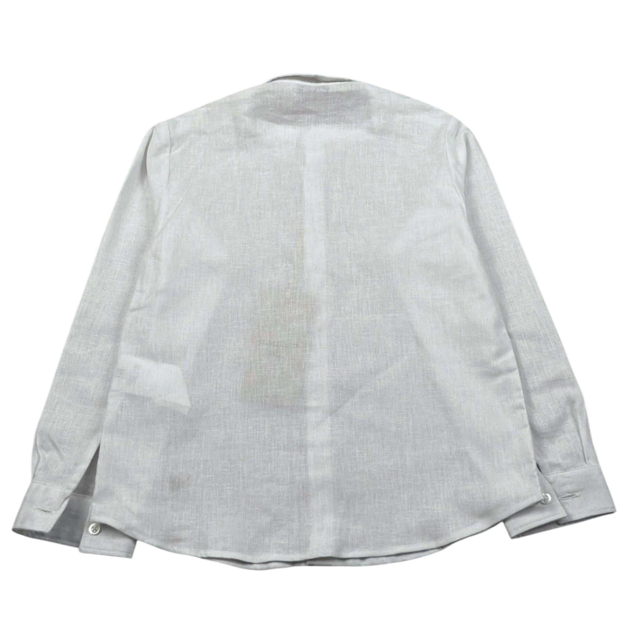 Manuel Ritz Camicia Manica Lunga Tinta Unita per Bambino MR2580 BIANCO MANUEL RITZ 