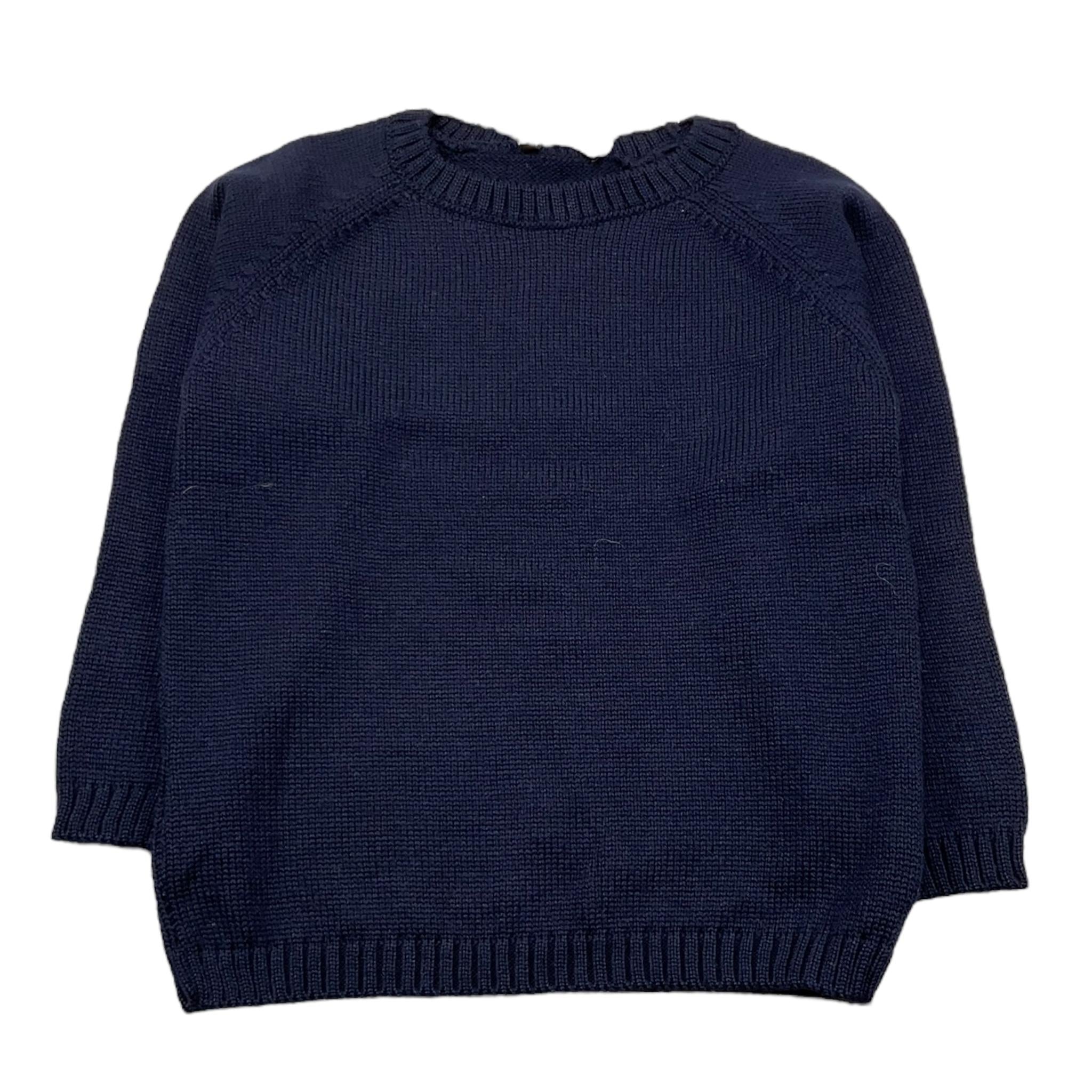 LITTLE BEAR maglia girocollo tinta unita Blu per Bambino 5140 BLU LITTLE BEAR 