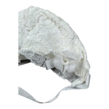 Marlu' Cappello Tinta Unita con Ricami per Neonata EC29U BIANCO MARLU' 