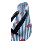 Saint Barth Infradito Tinta Unita con Stampa per Bambino 00752L BIANCO SAINT BARTH 