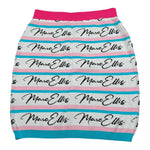 Marc Ellis Gonna Tinta Unita con Stampa per Bambina JMJSK01202 BIANCO MARC ELLIS 