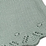 Mac Ilusio'N Completo 4 Pezzi Maglia-Coulotte-Cappello-Babbucce per Neonata 9627 VERDE MAC ILUSIO'N 