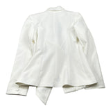 Fun & Fun Giacca Tinta Unita Doppiopetto per Bambina FNCJJK01073XX BIANCO FUN & FUN 