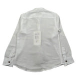 Siviglia Camicia Manica Lunga Tinta Unita con Collo Coreano per Bambino SVJSH17196 BIANCO SIVIGLIA 