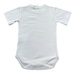 Manuel & Frank Body Mezza Manica Tinta Unita per Neonato MF7140I BIANCO MANUEL & FRANK 