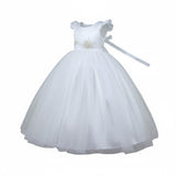 Isabel Couture Completo Cerimonia 2 Pezzi Gonna-Top per Bambina 25C446S BIANCO ISABEL COUTURE 