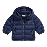 RALPH LAUREN giubbino tinta unita con cappuccio Blu per Bambino 323940328002 BLU RALPH LAUREN 