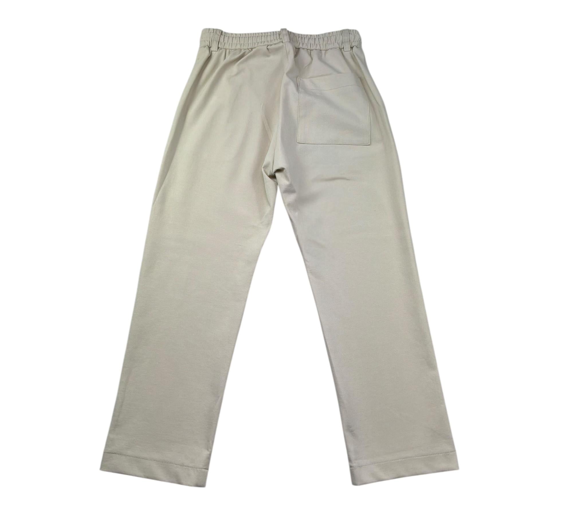 Paolo Pecora Pantalone Tinta Unita con Elastico In Vita per Bambino PP4244 SABBIA PAOLO PECORA 